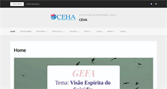 Desktop Screenshot of ceha.org.br